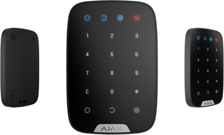 (kuva varten) Langaton AJAX KeyPad Plus -näppäimistö (musta)