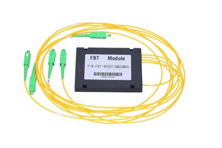 (kuva varten) Extralink 1:4 FBT SC/APC | Splitter | 70:10:10:10, 2,0mm, 1m