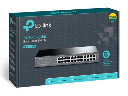 (image for) TP-Link TL-SG1024DE | Switch | 24x RJ45 1000Mb/s, Rack/Desktop, Managed