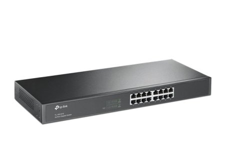 (kuva varten) TP-Link TL-SG1016 | Switch | 16x RJ45 1000Mb/s, Rack, Unmanaged