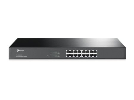 (kuva varten) TP-Link TL-SG1016 | Switch | 16x RJ45 1000Mb/s, Rack, Unmanaged