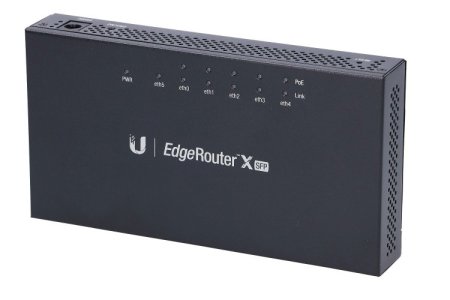 (kuva varten) Ubiquiti ER-X-SFP | Router | EdgeMAX EdgeRouter, 5x RJ45 1000Mb/s PoE, 1x SFP