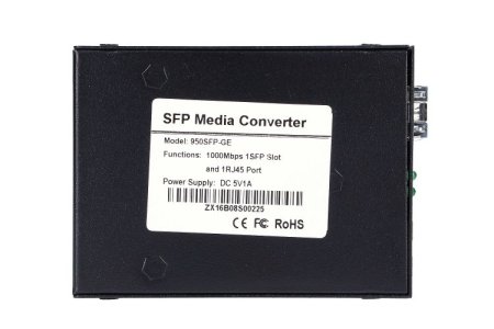 (image for) Extralink Sedir | Media converter | 1x SFP, 1x RJ45 1000Mb/s, MC220 replacement