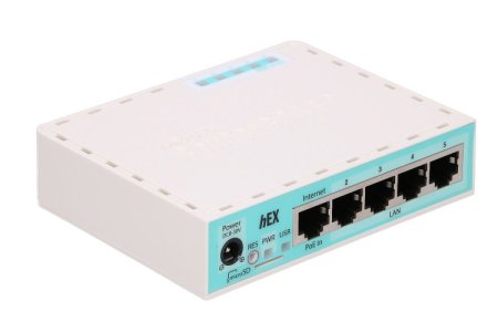 (kuva varten) MikroTik hEX RB750Gr3 | Router | 5x RJ45 1000Mb/s, 1x USB