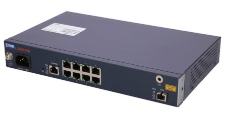 (kuva varten) ZTE ZXA10 F803G-8 | Switch | 8x RJ45 100Mb/s, 1x GPON