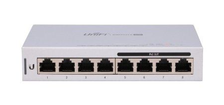 (image for) Ubiquiti US-8-60W | Switch | UniFi, 8x RJ45 1000Mb/s, 4x PoE, 60W