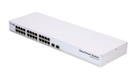 (image for) MikroTik CSS326-24G-2S+RM | Switch | 24x RJ45 1000Mb/s, 2x SFP+