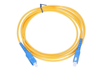 (image for) Extralink SC/UPC-SC/UPC | Patchcord | Single mode, Simplex, G652D, 3mm, 1m