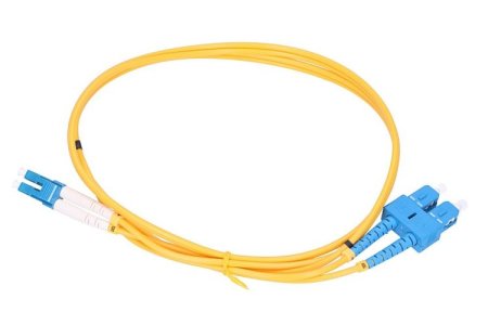 (kuva varten) Extralink LC/UPC-SC/UPC | Patchcord | Single Mode, Duplex, G652D, 3mm, 15m