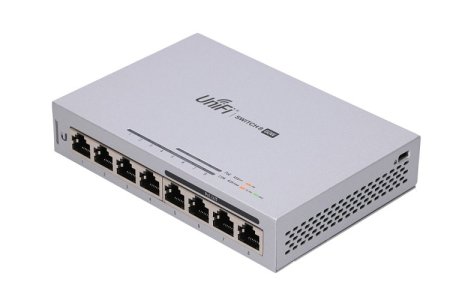 (image for) Ubiquiti US-8-60W-5 | Switch | UniFi, 8x RJ45 1000Mb/s, 4x PoE, 60W, 5-pack