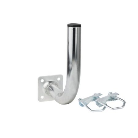 (image for) Extralink L200 | Balcony handle | 200mm, with u-bolts M8, steel, galvanized