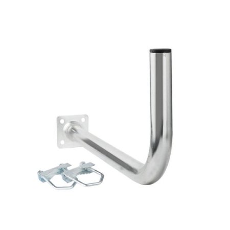 (kuva varten) Extralink L600 | Balcony handle | 600mm, with u-bolts M8, steel, galvanized