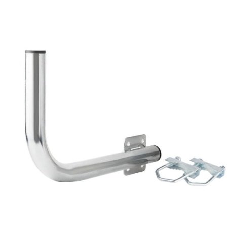 (kuva varten) Extralink B300 | Left balcony handle | with u-bolts M8, steel, galvanized