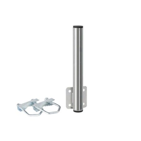 (image for) Extralink C250 | Balcony handle | 300mm, with u-bolts M8, steel, galvanized