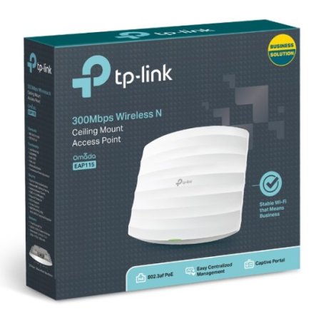 (kuva varten) TP-Link EAP115 | Access point | N300, 1x RJ45 100Mb/s