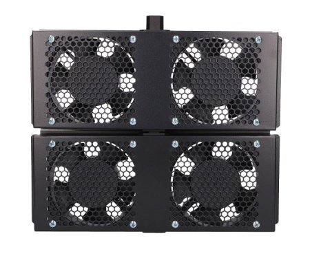 (kuva varten) Extralink | 4 Way fan unit | for standing cabinets, 2m cable with EU plug