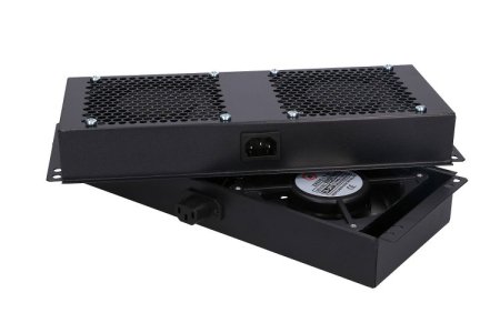 (kuva varten) Extralink | 4 Way fan unit | for standing cabinets, 2m cable with EU plug