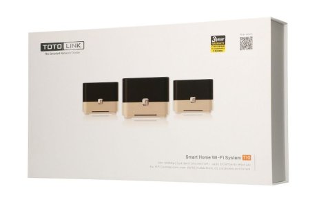 (kuva varten) Totolink T10 | WiFi Router | AC1200, Dual Band, MU-MIMO, 3x RJ45 1000Mb/s, 1x USB