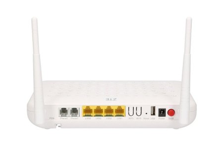 (kuva varten) ZTE ZXHN F660 | ONT | WiFi, 1x GPON, 4x RJ45 1000Mb/s, 2x POTS, 1x USB