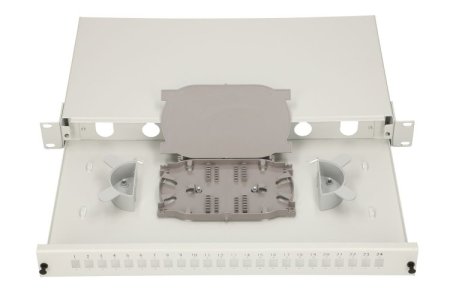 (kuva varten) Extralink 24 Core V2 | Patch panel | 24 port, white