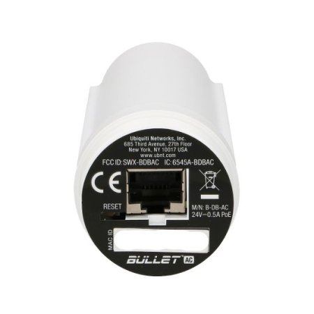 (image for) Ubiquiti B-DB-AC | CPE | Bullet AC, 2,4GHz, 5GHz, 1x RJ45 1000Mb/s