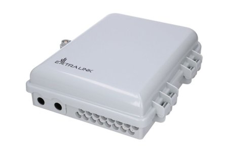 (kuva varten) Extralink Emma V2 | Fiber optic terminal box | 16 core, white, min-span