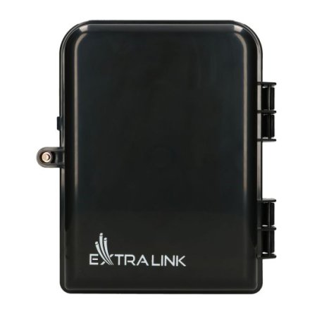 (kuva varten) Extralink Eliza V2 | Fiber optic terminal box | 16 core, black, mid-span