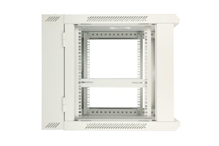 (kuva varten) Extralink 12U 600x600 AZH Gray | Rackmount cabinet | wall mounted, swing type