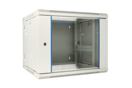 (kuva varten) Extralink 12U 600x600 AZH Gray | Rackmount cabinet | wall mounted, swing type