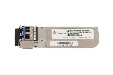 (kuva varten) Extralink SFP+ 10G | SFP+ CWDM Module | 10Gbps, 1510nm, single mode, 10km, LC, DOM