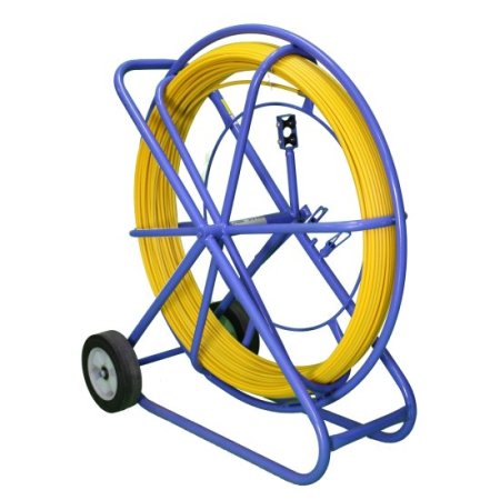 (kuva varten) Extralink Pilot 8mm 200m | Cable pulling rod | glass fibre FRP, d. 8mm, l. 200m, yellow