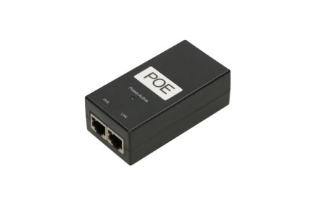 (kuva varten) Extralink POE-48-24W | PoE Power supply | 48V, 0.5A, 24W, AC cable included