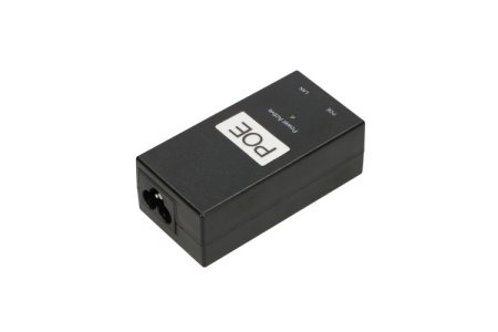 (kuva varten) Extralink POE-48-24W-G | PoE Power supply | 48V, 0.5A, 24W, Gigabit, AC cable included