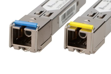 (kuva varten) Extralink SFP 1.25G | SFP WDM Module | 1,25Gbps, 1310/1550nm, single mode, 3km, SC, DOM, pair, dedicated for HP/Aruba