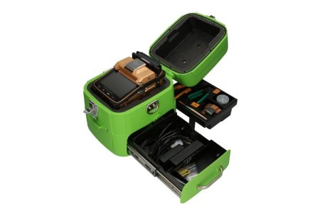 (kuva varten) Extralink AI-8C | Fusion splicer | 7800mAh, LED lamp, LCD 5,1"