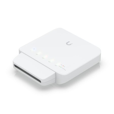  Ubiquiti USW-FLEX | Switch | UniFi, 5x RJ45 1000Mb/s, 1x PoE In, 4x PoE Out, 46W