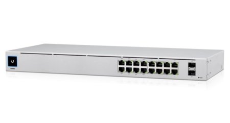 (image for) Ubiquiti USW-16-POE | Switch | UniFi, 16x RJ45 1000Mb/s, 8x PoE+, 2x SFP