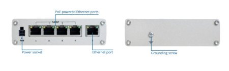 (image for) Teltonika TSW100 | PoE Switch | 5x RJ45 1000Mb/s, 4x PoE, 60W