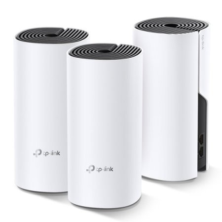 (image for) TP-Link Deco M4 3-Pack | WiFi Router | MU-MIMO, AC1200, Dual Band, Mesh, 4x RJ45 1000Mb/s