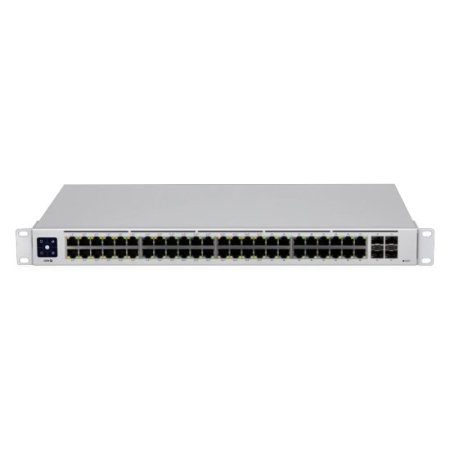 (kuva varten) Ubiquiti USW-48-POE | Switch | UniFi, 48x RJ45 1000Mb/s, 32x PoE+, 4x SFP