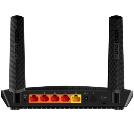 (kuva varten) Totolink LR1200 | WiFi Router | AC1200 Dual Band, 4G LTE, 5x RJ45 100Mb/s, 1x SIM