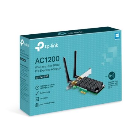 (image for) TP-Link Archer T4E | WiFi Network Card | PCI Express, AC1200, Dual Band