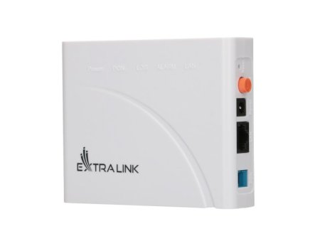 (kuva varten) Extralink Luna V3 | ONT | 1x EPON, 1x RJ45 1000Mb/s, Chipset ZTE, routing/NAT