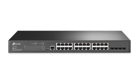 (kuva varten) TP-Link TL-SG3428 | Switch | 24x RJ45 1000Mb/s, 4x SFP, Managed, L2