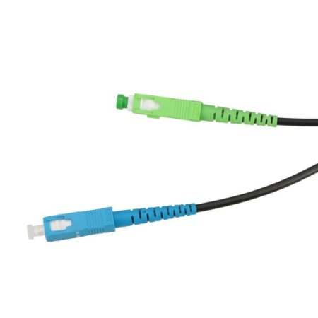 (kuva varten) EXTRALINK PATCHCORD SC/APC-SC/UPC ROUND DROP SM SIMPLEX G.657A2 100M