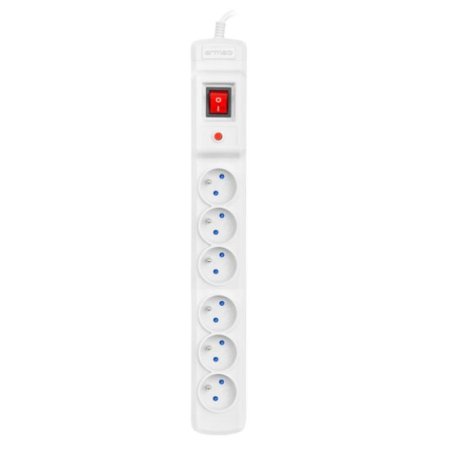 (image for) Armac Multi M6 | Power strip | anti-surge system, 6 sockets, 5m cable, gray