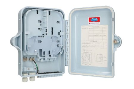 (image for) Extralink Emma | Fiber optic terminal box | 16 core, white