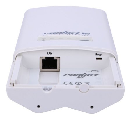 (kuva varten) Ubiquiti RocketM2 | CPE | 2,4GHz, 1x RJ45 100Mb/s, 2x RP-SMA