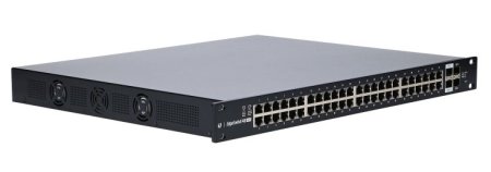 (kuva varten) Ubiquiti ES-48-500W | Switch | EdgeMAX EdgeSwitch, 48x RJ45 1000Mb/s PoE+, 2x SFP+, 2x SFP, 500W