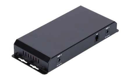 (kuva varten) Extralink 8-7 PoE | PoE Switch | 7x 100Mb/s PoE, 1x Uplink RJ45, Power Supply 24V 2.5A